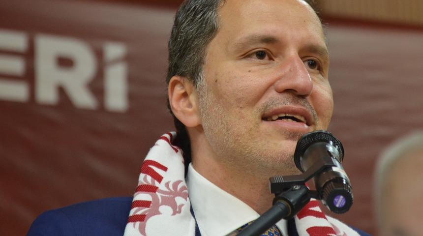 Yeniden Refah Partisi Genel Başkanı Erbakan, Karaman'da konuştu: