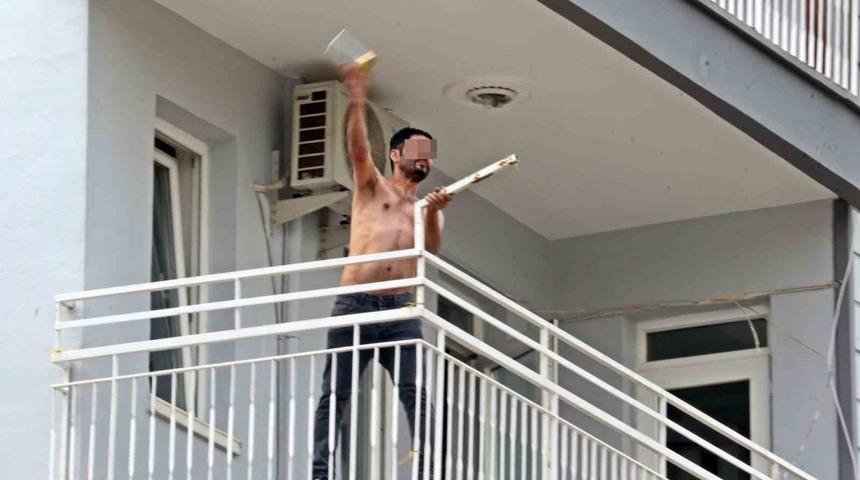 Şaşkına çeviren anlar! ‘Sabaha kadar parti’ deyip ortalığı birbirine kattı