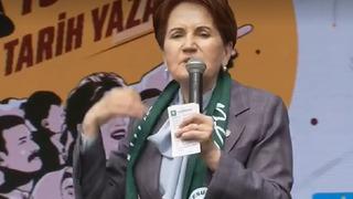 Son dakika | Erdoğan'ın mitingindeki pankarta çok sert yüklendi! Akşener'den ses getirecek sözler: Her birinizi bir ana doğurdu, ayıptır!