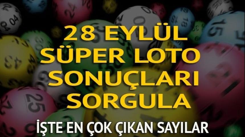 Süper Loto sonuçları sorgula 28 Aralık: Süper Loto ikramiyesi ne kadar? Saat kaçta çekiliyor?