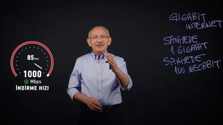 Kemal Kılıçdaroğlu dijital altyapı projesini açıkladı: Büyükşehirlerde saniyede 1 gigabit, kentlerde 100 megabit indirme hızına ulaşacağız