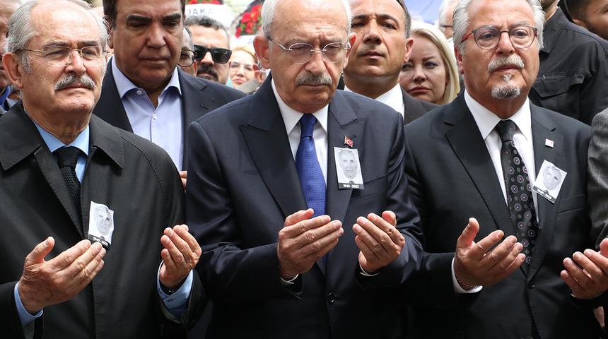 Kılıçdaroğlu ailesinin acı günü: Selvi Kılıçdaroğlu'nun ağabeyi Hüseyin Özdağ son yolculuğuna uğurlandı... Cenazeye siyasiler de katıldı
