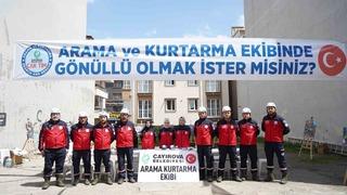 Arama kurtarma ekipleri stant açtı