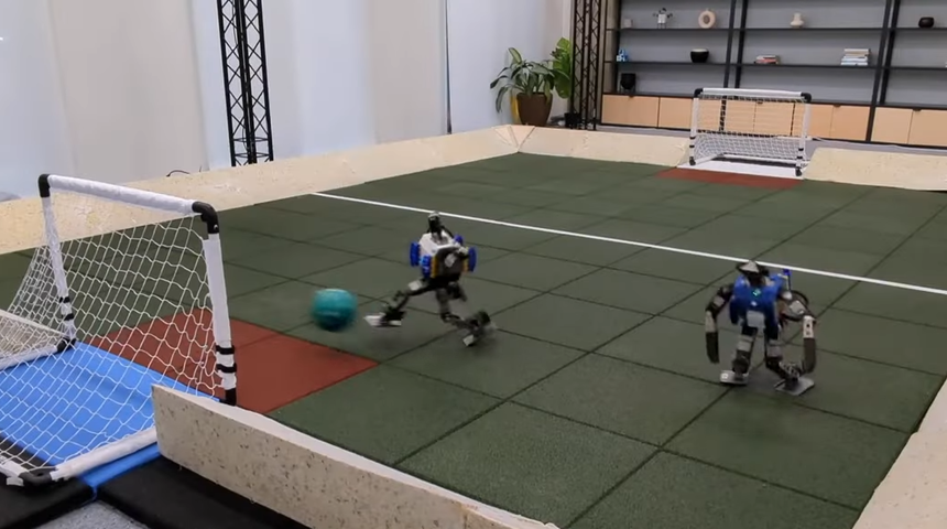 Yapay zekada yeni bir nokta: Futbol robotları!