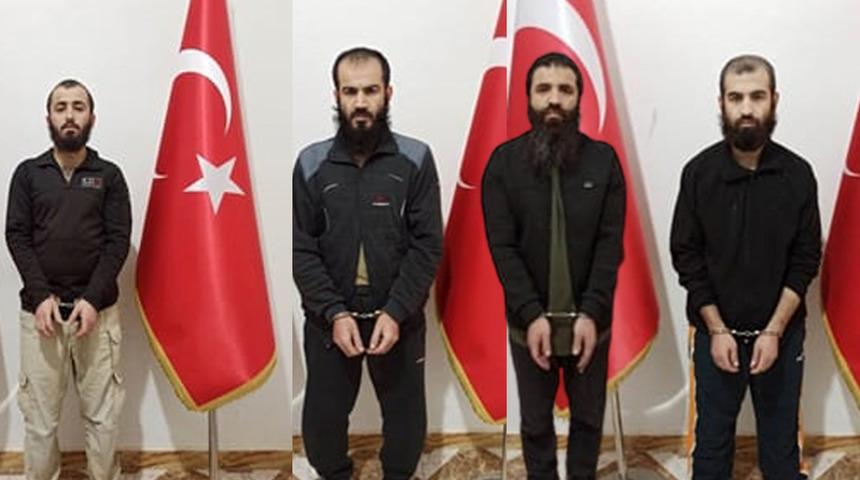 Son dakika: MİT 4 teröristi yakaladı! Aralarında 'DEAŞ’ın eski sözde Türkiye valisi' de var