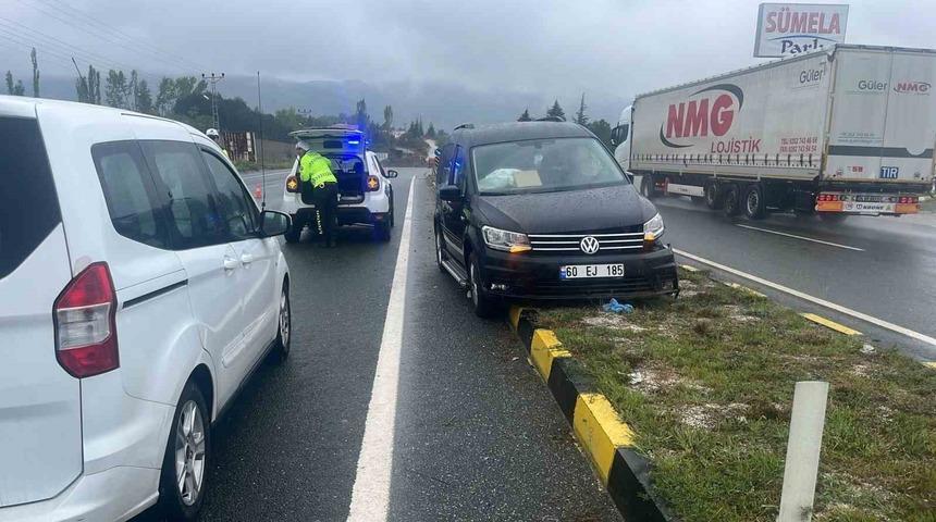 Tosya&rsquo;da trafik kazası: 1 yaralı