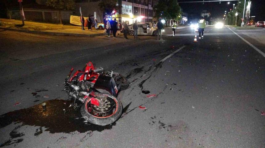Yarım saat &ouml;nce bakımını yaptırdığı motosikletiyle &ouml;l&uuml;me gitti