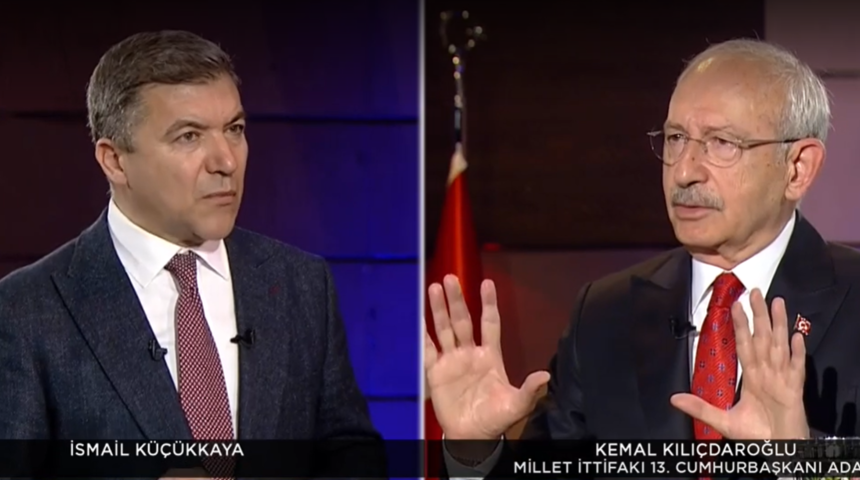 SON DAKİKA | İsmail Küçükkaya 'Seçimi kazanıyor musunuz?' diye sordu, Kılıçdaroğlu canlı yayında cevap verdi! '6 ay içinde bu ülkeye...'