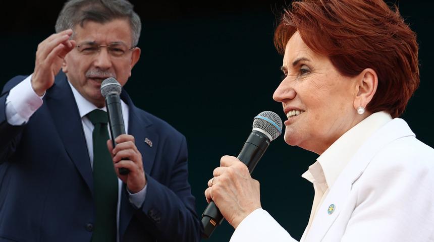 Seçime 3 gün kala Millet İttifakı'ndan peş peşe 'Bakanlık' açıklaması! Akşener'in sözleri Davutoğlu'na soruldu....
