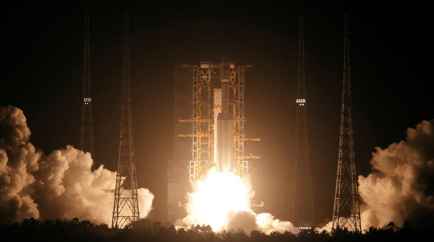 Dün gece saatlerinde fırlatılmıştı! Tiencou-6 kargo mekiği uzay istasyonuna ulaştı