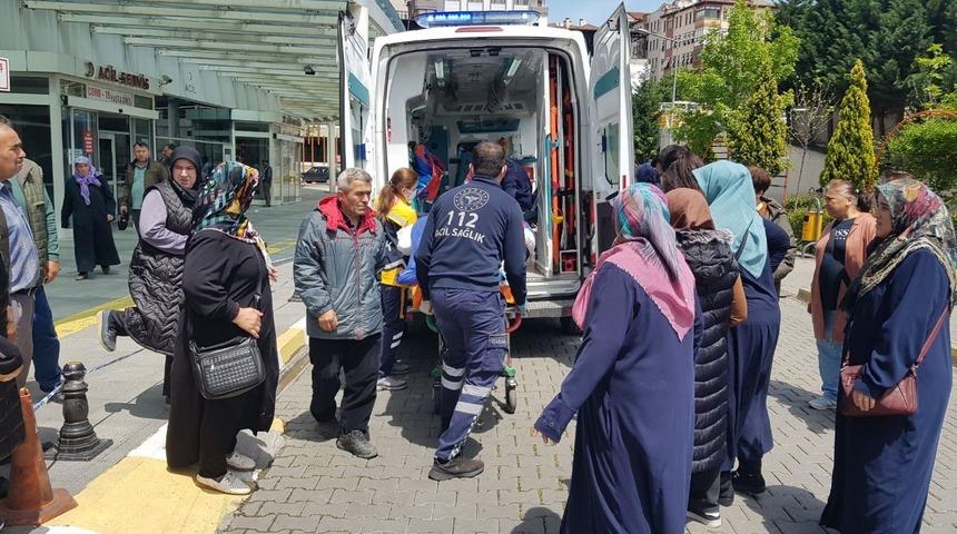 Yangında ağır yaralanan kadın İstanbul’a sevk edildi