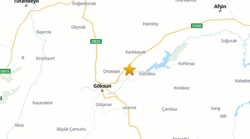 Son dakika: Kahramanmaraş'ta korkutan deprem! AFAD'dan açıklama