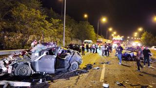 SON DAKİKA | Adana'da zincirleme trafik kazası... 9 araç birbirine girdi: 7 ölü, 7 yaralı!