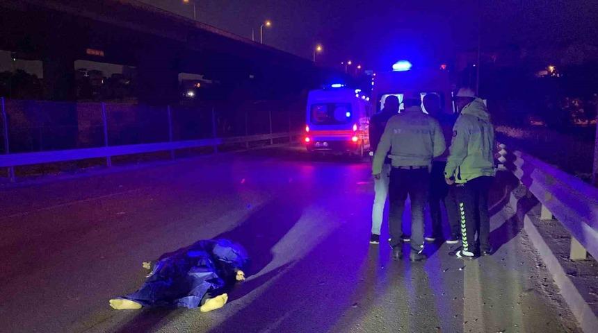 Tırın çarptığı yaya hayatını kaybetti