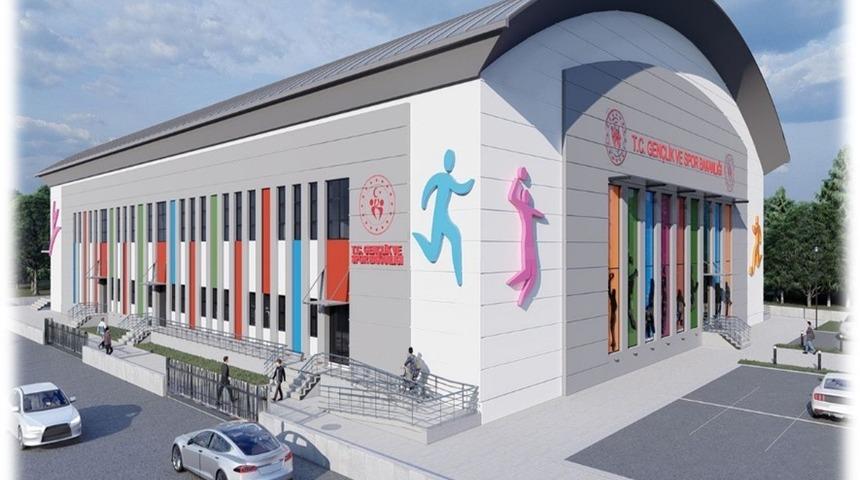 Halı saha yıkılarak yerine bin seyirci kapasiteli spor salonu yapılacak