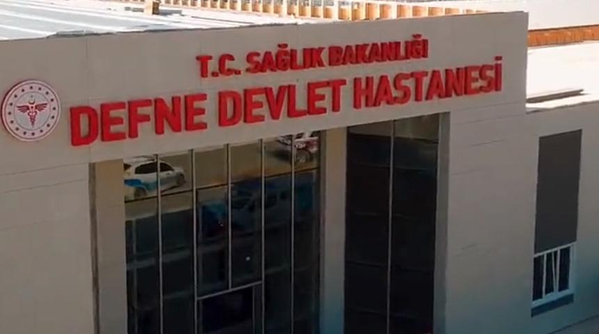Açılmasına sayılı günler kaldı! Bakan Koca Defne Devlet Hastanesi'nin son durumunu paylaştı
