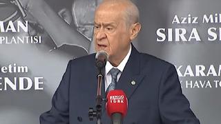 Bahçeli'den ABD ve AB'ye tepki! Kim olursanız olun, Recep Tayyip Erdoğan'ı yedirtmeyiz