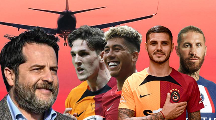 Son dakika: Sergio Ramos, Roberto Firmino, Mauro Icardi, Nicolo Zaniolo ve Lucas Torreira! Erden Timur tek tek açıkladı...