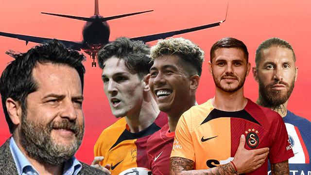 Son dakika: Sergio Ramos, Roberto Firmino, Mauro Icardi, Nicolo Zaniolo ve Lucas Torreira! Erden Timur tek tek açıkladı...