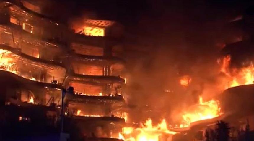 Milyonlarca liralık lüks daireler küle dönmüştü! Türkiye'nin konuştuğu yangının sebebi belli oldu