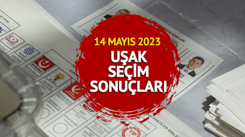 UŞAK SEÇİM SONUÇLARI 2023: UŞAK 14 Mayıs 2023 Cumhurbaşkanlığı ve 28. Dönem Milletvekili seçim sonucu canlı ve anlık oy oranı