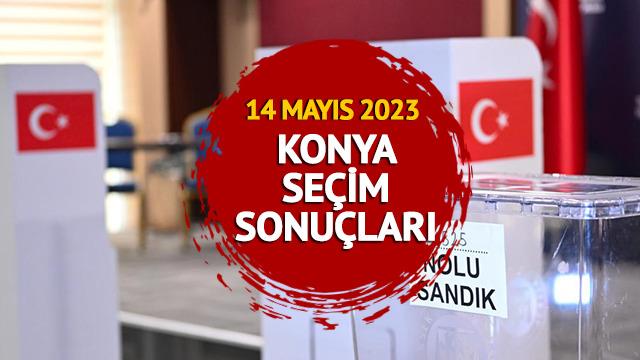 KONYA SEÇİM SONUÇLARI 2023: KONYA14 Mayıs 2023 Cumhurbaşkanlığı ve 28. Dönem Milletvekili seçim sonucu canlı ve anlık oy oranı