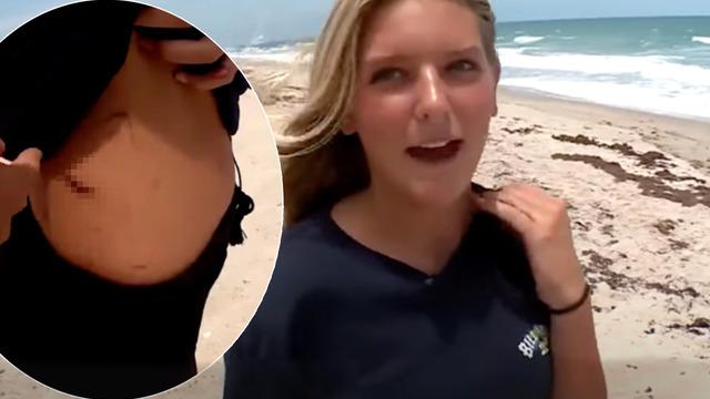 13 yaşındaki kız okyanusta yüzdüğü sırada köpek balığı saldırısına uğradı! Dakikalarca mücadele etti... Canını zar zor kurtardı