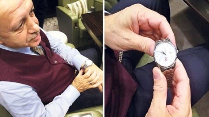 İşte Erdoğan´ın özel kol saati! Eşi benzeri yok