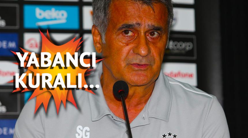 Şenol Güneş'ten yabancı kuralı açıklaması! "Asıl sorunu kaçırıyorsunuz..."