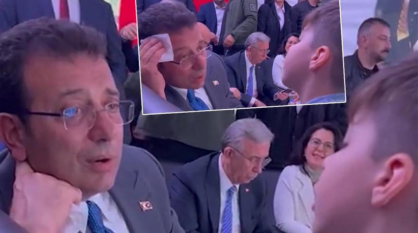 Mansur Yavaş'ın torunuyla Ekrem İmamoğlu'nun sohbeti g&uuml;ndem oldu! O sorusuna bakın nasıl yanıt verdi