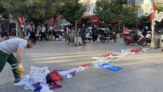 Siyasi propaganda serbestliği sona erdi! Partilerin bayrak ve pankartları toplandı