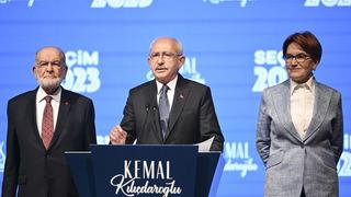 Son dakika: Millet İttifakı genel başkanları kameraların karşısında! Kılıçdaroğlu: 'Erdoğan beklediği sonucu alamadı'