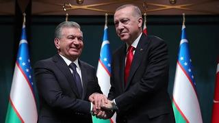Özbekistan Cumhurbaşkanı Mirziyoyev'den Cumhurbaşkanı Erdoğan’a tebrik
