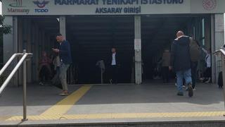 Yenikapı Marmaray'da korkunç olay! Raylara atlayan şahıs hayatını kaybetti