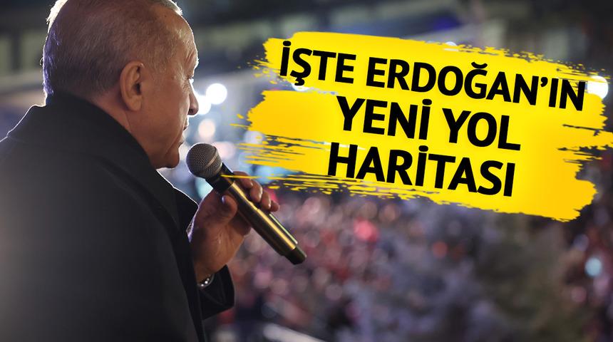 Cumhur İttifakı'nın 2. tur mesaisi! Erdoğan, liderlerle tek tek g&ouml;r&uuml;şecek... Yol haritası belirlendi: İşte yeni slogan