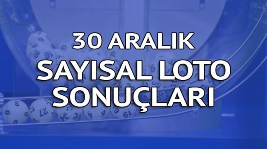 Sayısal Loto sonu&ccedil;ları 30 Kasım: Yılbaşı &ouml;ncesi 1.7 milyon TL sahibini buldu!
