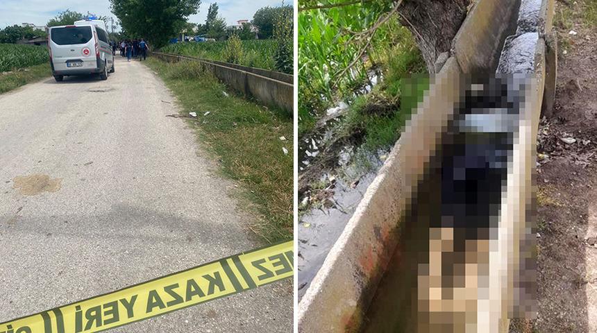 Genç kadın, su kanalında ölü bulundu! Dikkat çeken detay: Bir gün önce...