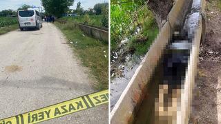 Genç kadın, su kanalında ölü bulundu! Dikkat çeken detay: Bir gün önce...