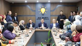 Bakan Kurum'dan ilçe başkanlıklarına teşekkür ziyareti: Milletimize şükranlarımı sunuyorum