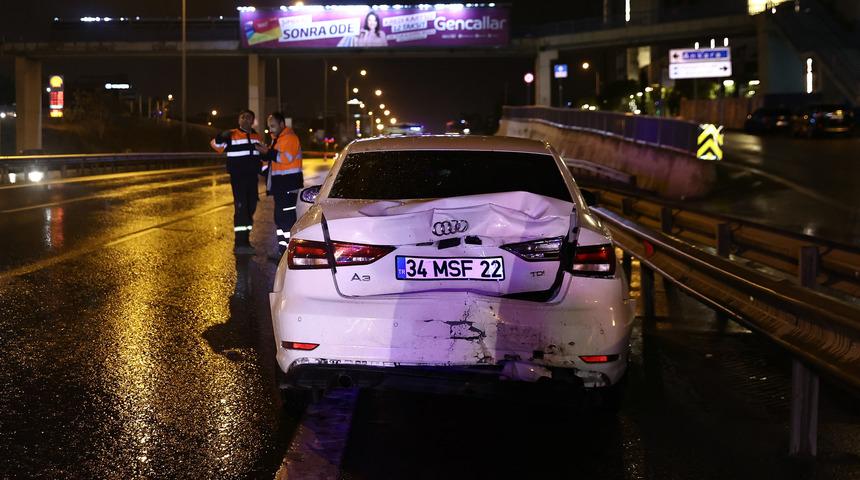 Maltepe’de zincirleme trafik kazasında 3 kişi yaralandı