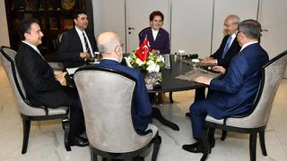 Millet İttifakı'nın 2. tur için yol haritası belli oluyor, 6 lider bir araya geldi