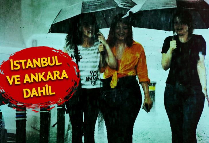 Yağışlar aniden bastıracak! Meteoroloji tek tek sıraladı: İstanbul ve Ankara dahil 17 ile sarı kodlu uyarı