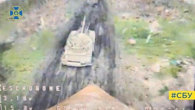 Ukrayna’ya ait intihar İHA’ları, Rus askeri araçlarını böyle vurdu