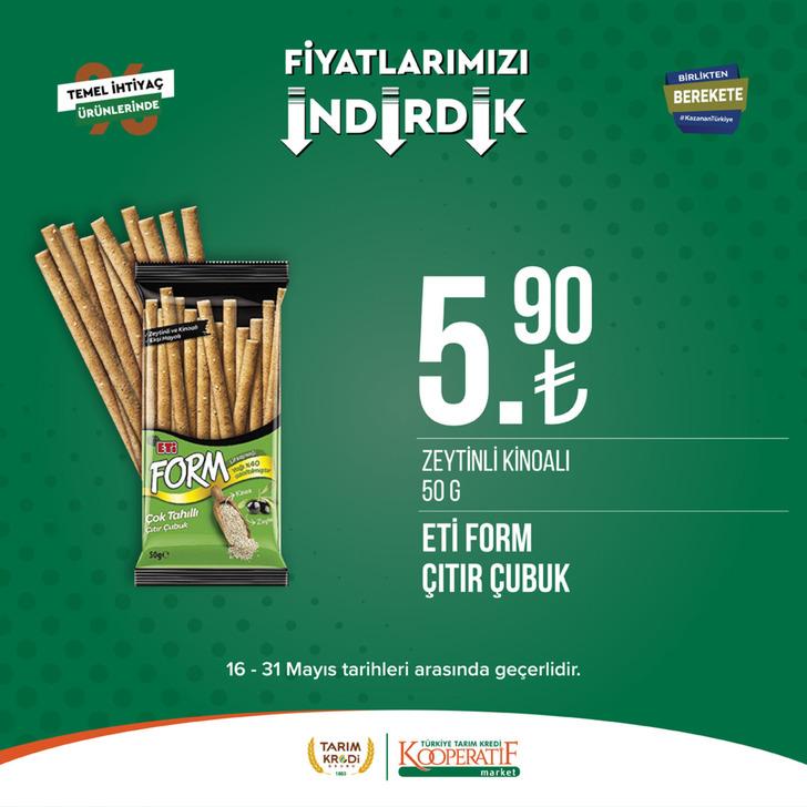 Tarım Kredi marketlerinde 'Temel ürünlerde fiyatları indirdik' kampanyası: Ayçiçek yağı 135 TL, makarna çeşitleri 10.90 TL G3