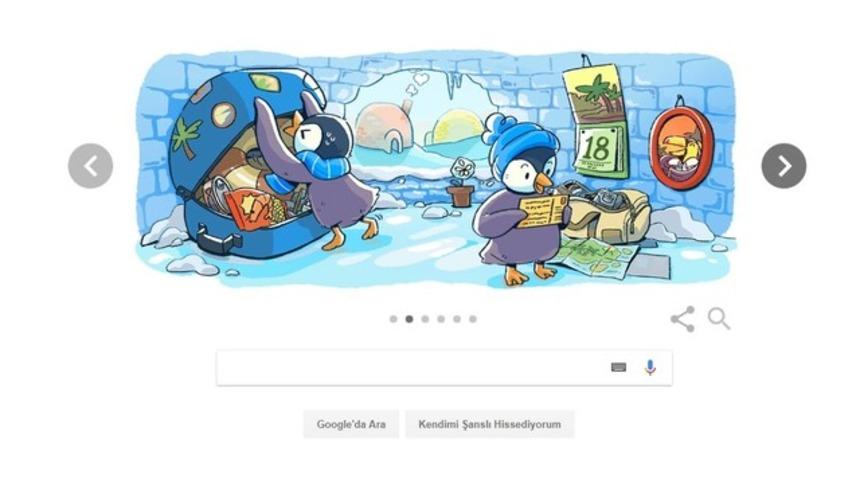 Google'dan 2018'e özel doodle
