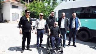 Didim’de Engelli depremzedenin talebi yerine getirildi