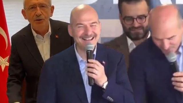 Bakan Soylu'dan masaya vuran Kılıçdaroğlu'na gönderme: Pat pat Kemal'e 28 Mayıs'ta bir cevap vereceğiz