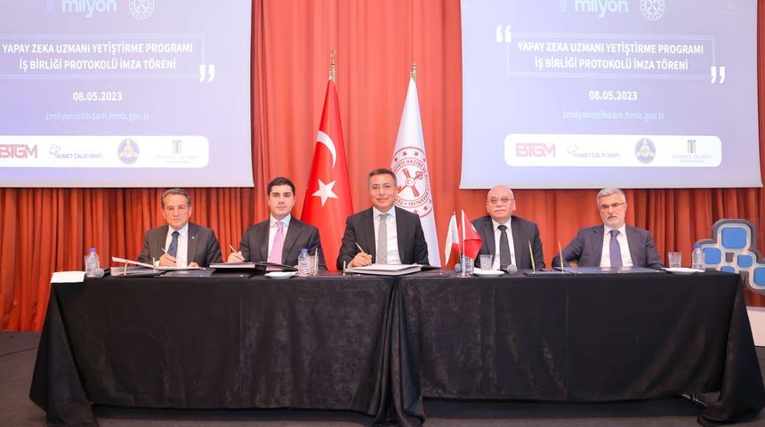 Yapay Zeka Uzmanı Yetiştirme Programı için imzalar atıldı