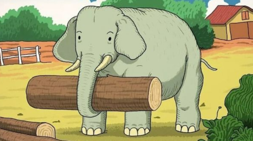 Resimdeki atı sadece y&uuml;ksek IQ'lu insanlar g&ouml;rebiliyor! 7 saniyede bulabilirseniz...