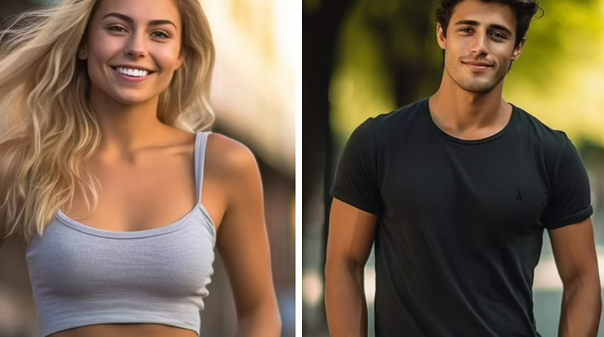 Yapay zekayla ideal kadın ve erkeğin &ouml;zellikleri &ccedil;izildi! İşte 'm&uuml;kemmel' kadın ve erkek...